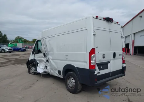 2023 Ram Promaster 1500 High Roof 136 Wb from USA, damaged, VIN 3C6LRVBG8PE539484